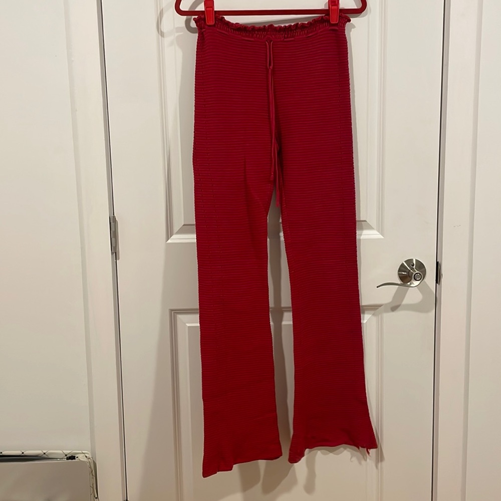 I.AM.GIA. red knit pants price negotiable